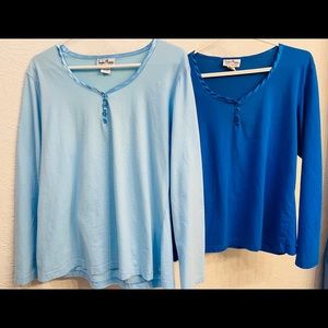 2 for $15 Long Sleeved Blue Night or T-Shirts